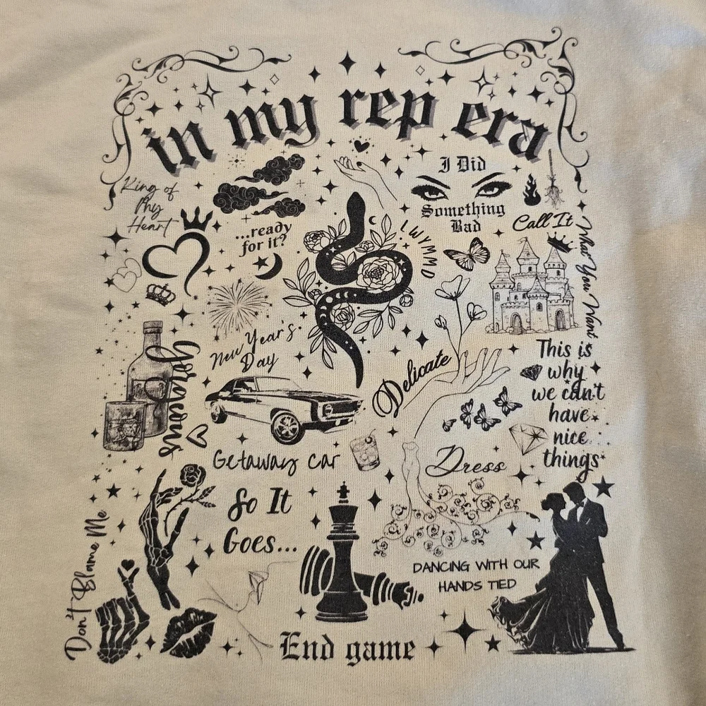 Taylor Swift Rep Era Hoodie - Picture 5 of 6